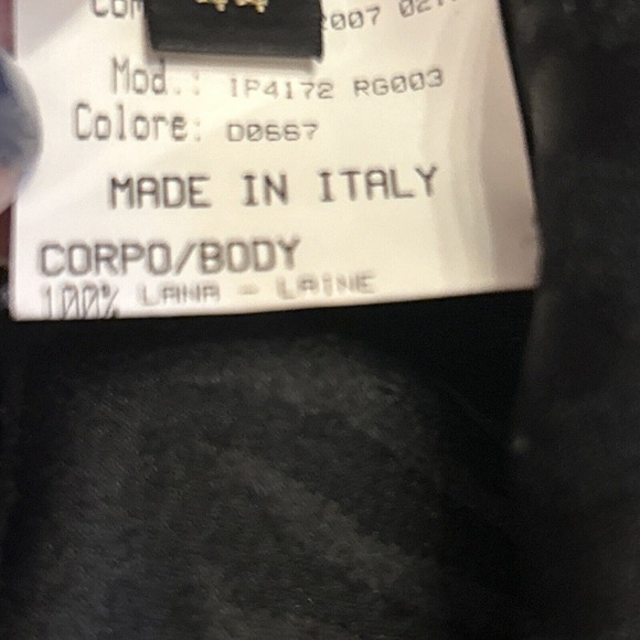 Roberto Cavalli Midi Dress Sz 44 US 8 Black Wool Pinstripe Sheath - Picture 9 of 10